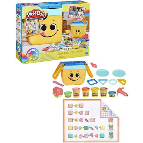 Hasbro - Set Creativ Picnic si Forme din Plastilina Play-Doh