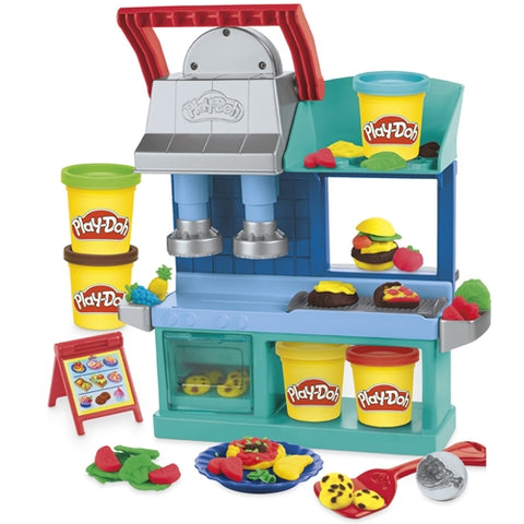 Hasbro- Set Creativ Restaurant  cu 5 Culori Plastilina Play-Doh