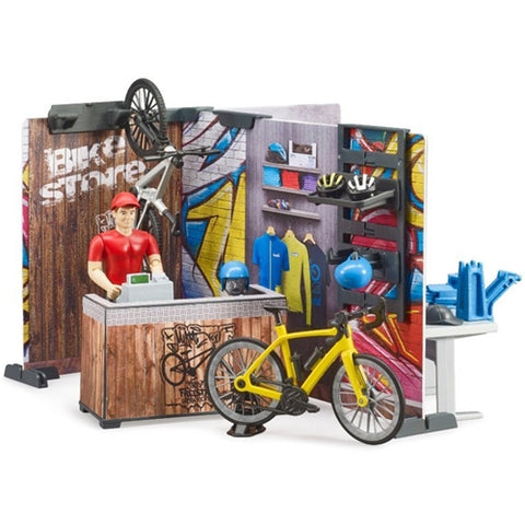 Bruder  - Set Service Bruder si Magazin de Biciclete