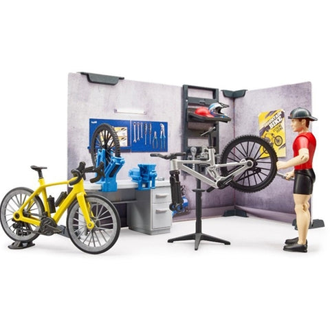 Bruder  - Set Service Bruder si Magazin de Biciclete