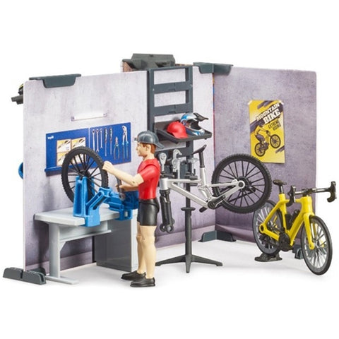 Bruder  - Set Service Bruder si Magazin de Biciclete