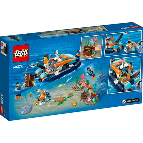 LEGO  - LEGO City Barca pentru Scufundari 60377