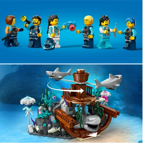 LEGO  - LEGO City Submarin de Explorari 60379