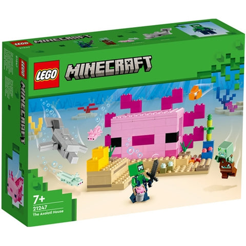 Lego - LEGO Minecraft Casa Axolotl 21247