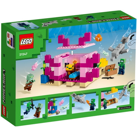 Lego - LEGO Minecraft Casa Axolotl 21247