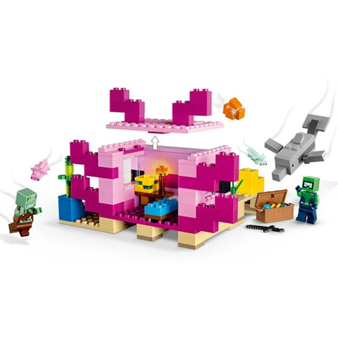 Lego - LEGO Minecraft Casa Axolotl 21247