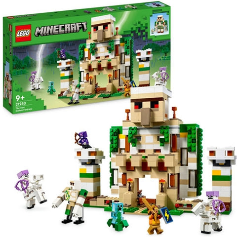 Lego - LEGO Minecraft Fortareata Golemul de Fier 21250