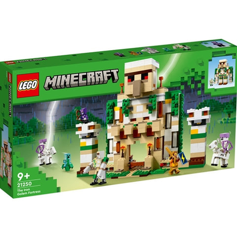 Lego - LEGO Minecraft Fortareata Golemul de Fier 21250