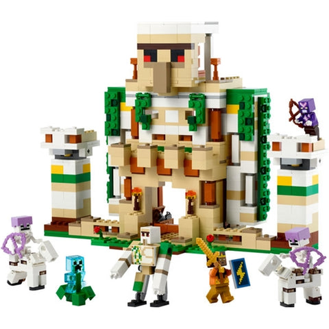 Lego - LEGO Minecraft Fortareata Golemul de Fier 21250