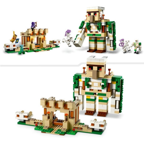 Lego - LEGO Minecraft Fortareata Golemul de Fier 21250