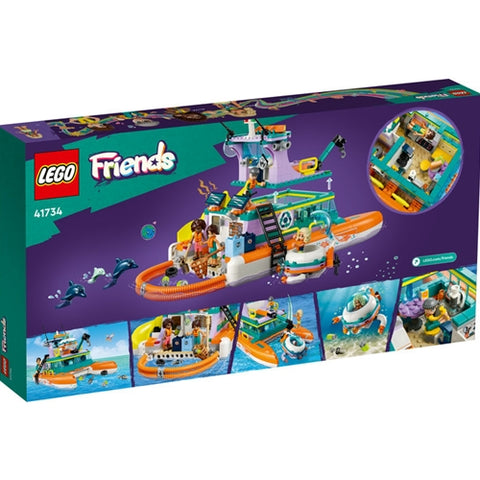 Lego - LEGO Friends Barca de Salvare pe Mare 41734