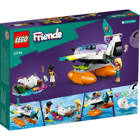 Lego - LEGO Friends Avion de Salvare pe Mare 41752
