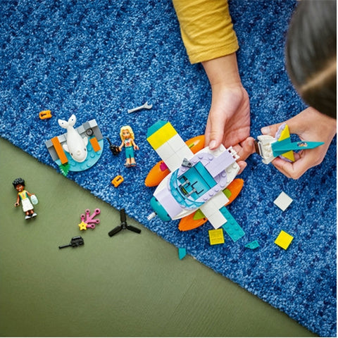 Lego - LEGO Friends Avion de Salvare pe Mare 41752