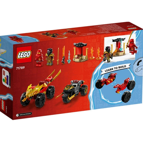 Lego - LEGO Ninjago Masina lui Kai si Motocicleta lui Ras 71789