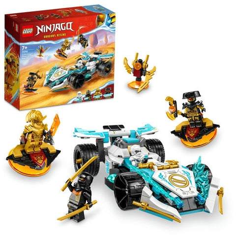 Lego - LEGO Ninjago Masina de Curse Spinjitzu a lui Zane 71791