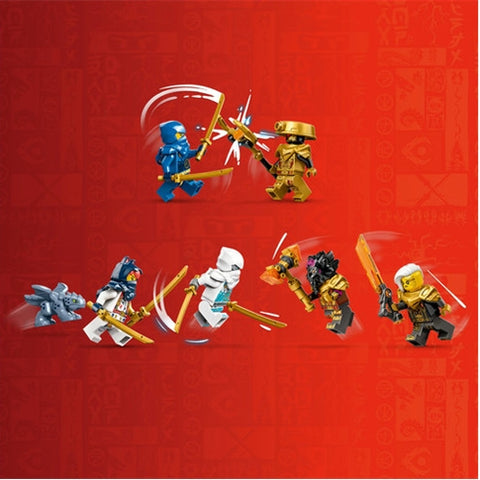 Lego - LEGO Ninjago Dragonul Elemental vs. Robotul Imparatesei 71796