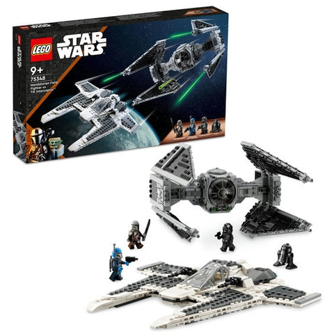 Lego - LEGO Star Wars Fang Fighter mandalorian vs TIE Interceptor 75348