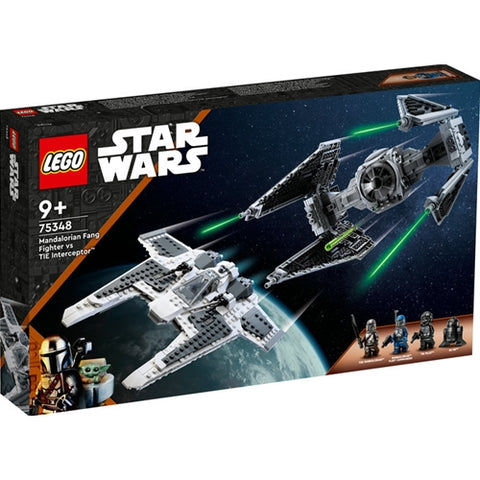 Lego - LEGO Star Wars Fang Fighter mandalorian vs TIE Interceptor 75348