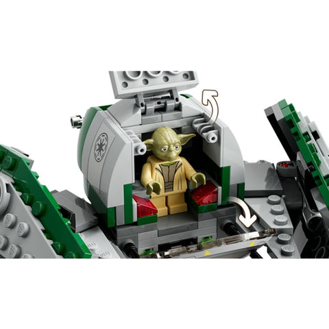 Lego - LEGO Star Wars Jedi Starfighter al lui Yoda 75360