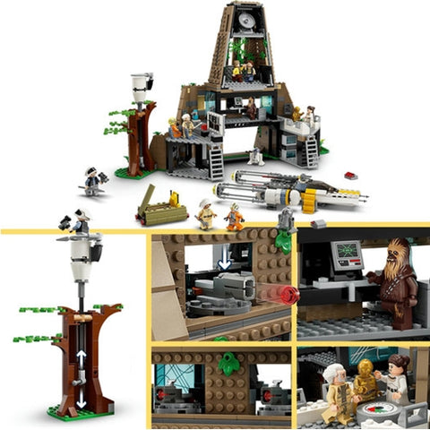 Lego - LEGO Star Wars Baza Rebela de pe Yavin 4 75365