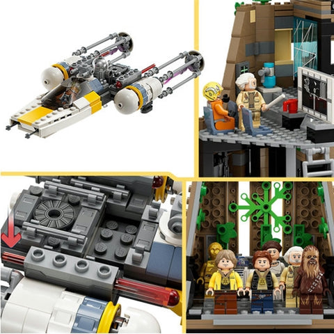 Lego - LEGO Star Wars Baza Rebela de pe Yavin 4 75365