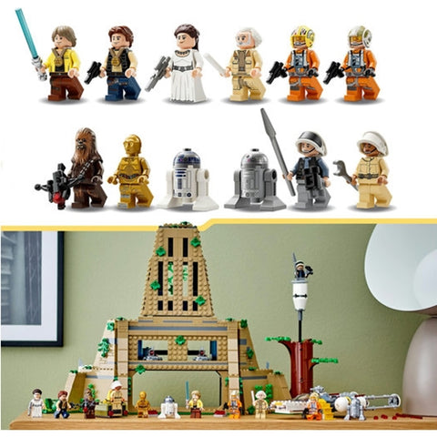 Lego - LEGO Star Wars Baza Rebela de pe Yavin 4 75365