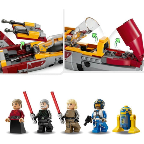 Lego - LEGO Star Wars E-Wing al Noii Republici vs Starfighter-ul lui Shin Hati 75364