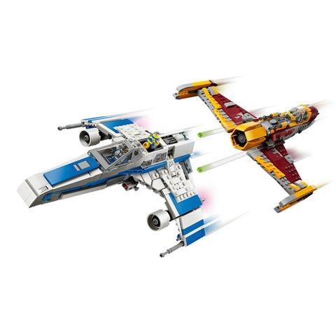 Lego - LEGO Star Wars E-Wing al Noii Republici vs Starfighter-ul lui Shin Hati 75364