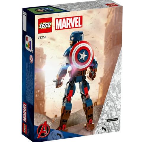 Lego - LEGO Super Heroes Figurina de Constructie Captain America 76258