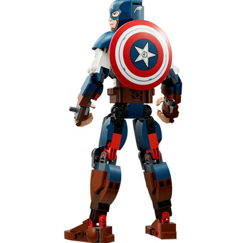 Lego - LEGO Super Heroes Figurina de Constructie Captain America 76258