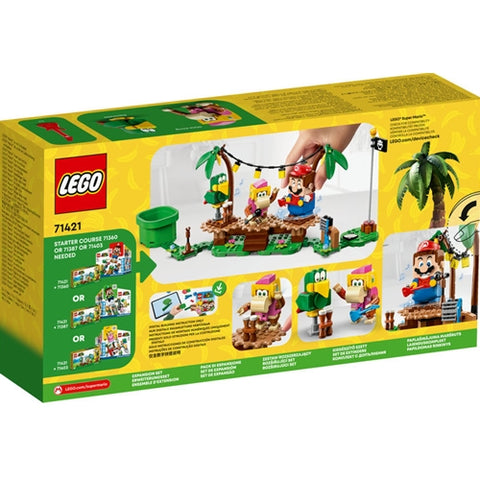 Lego - LEGO Super Mario Set de Extindere - Concertul lui Dixie Kong in jungla 71421