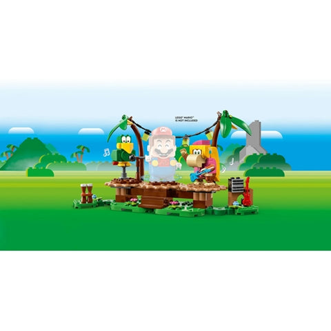 Lego - LEGO Super Mario Set de Extindere - Concertul lui Dixie Kong in jungla 71421