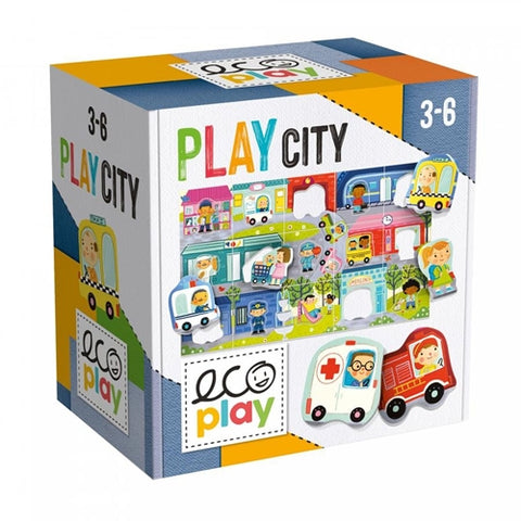 Headu  - Puzzle Sa Ne Jucam In Oras Headu - Ecoplay