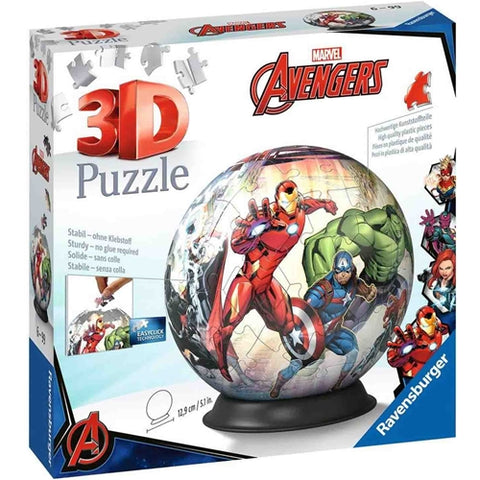 Ravensburger - Puzzle 3D Avengers, 72 Piese
