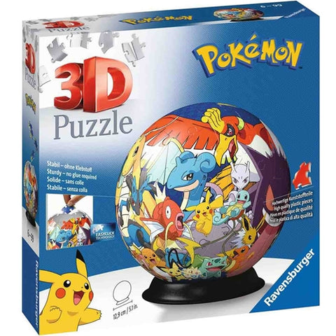 Ravensburger - Puzzle 3D Pokemon, 72 Piese