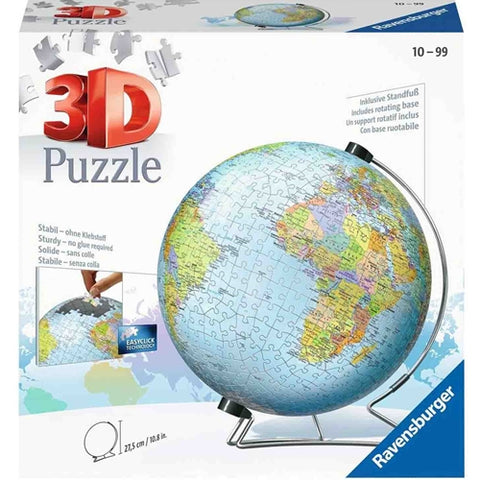 Ravensburger - Puzzle 3D Pamantul, 540 Piese