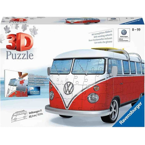Ravensburger - Puzzle 3D Volkswagen Va, 162 Piese