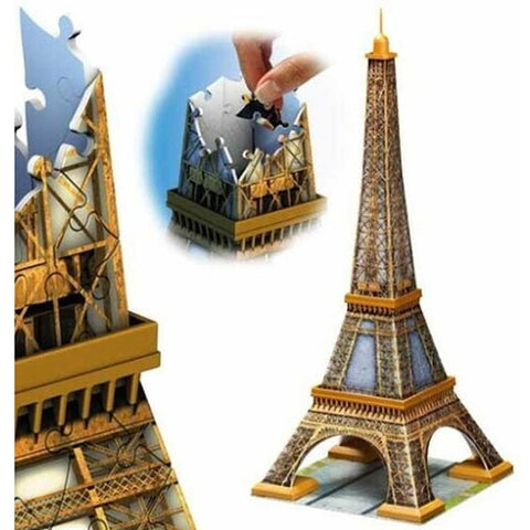 Ravensburger - Puzzle 3D Turnul Eiffel, 216 Piese