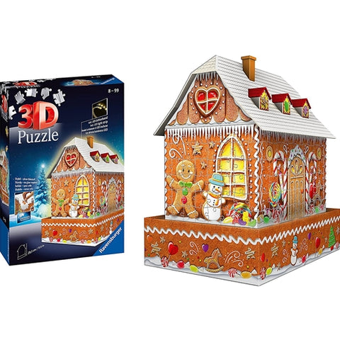 Ravensburger - Puzzle 3D Casa Turta Dulce, 216 Piese