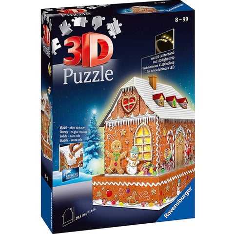 Ravensburger - Puzzle 3D Casa Turta Dulce, 216 Piese
