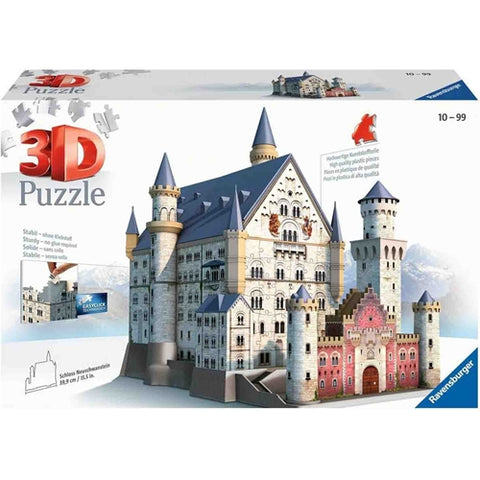 Ravensburger - Puzzle 3D Castelul Neuschwanstein, 216 Piese