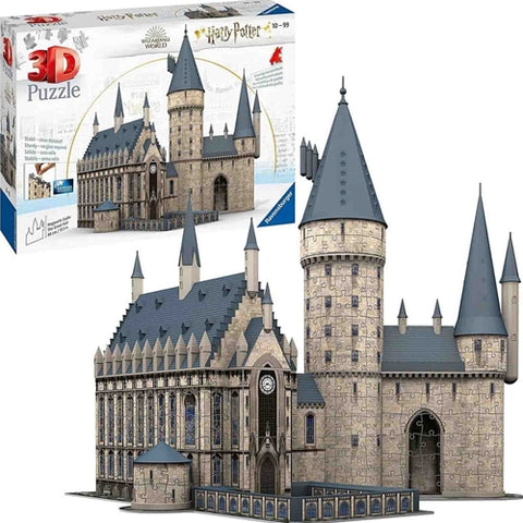 Ravensburger - Puzzle 3D Harry Potter Sala Principala, 540 Piese