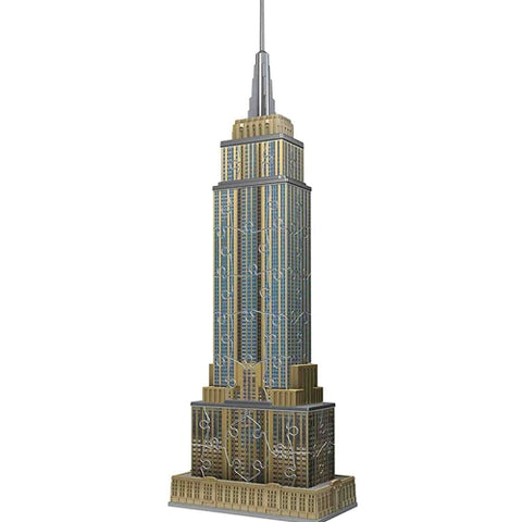 Ravensburger - Puzzle 3D Mini Empire State Building, 54 Piese