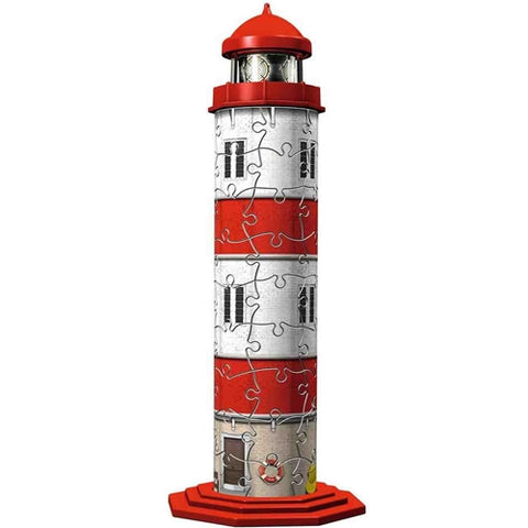 Ravensburger - Puzzle 3D Mini Lighthouse, 54 Piese