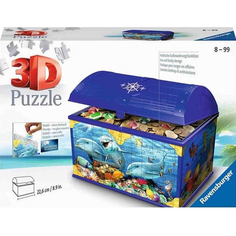 Ravensburger - Puzzle 3D Cutie Comori Cu Animale, 216 Piese