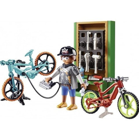 Playmobil  - Set de Constructie Playmobil Cadou Atelier De Biciclete