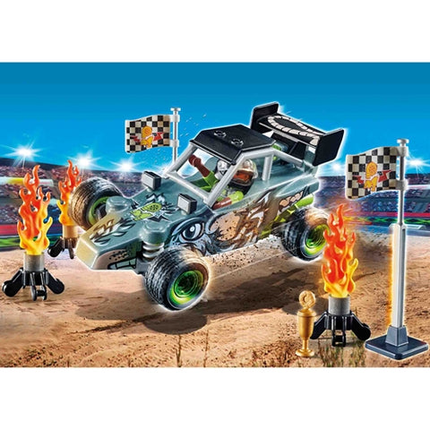 Playmobil  - Set de Constructie Playmobil Pilot De Curse Stunt Show