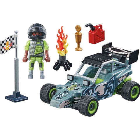 Playmobil  - Set de Constructie Playmobil Pilot De Curse Stunt Show