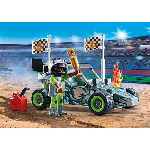 Playmobil  - Set de Constructie Playmobil Pilot De Curse Stunt Show