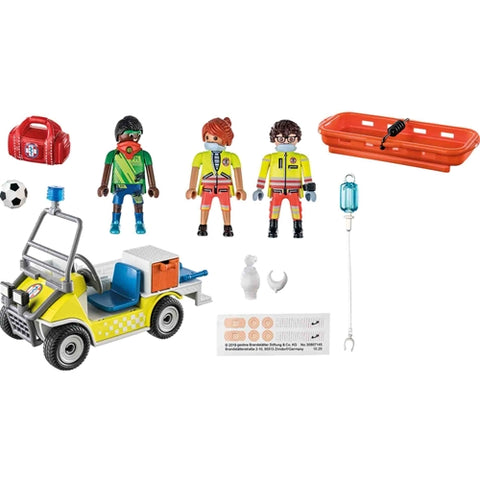 Playmobil  - Set de Constructie Playmobil Vehicul Galben De Salvare